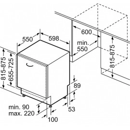 Посудомоечная машина BOSCH SMV4ITX11E