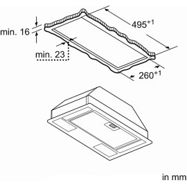 Вытяжка BOSCH DLN53AA70