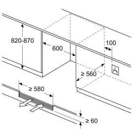 Винный шкаф BOSCH KUW21AHG0